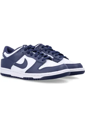Nike Sneakers Dunk Low "White/Midnight Navy"