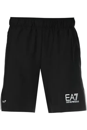 EA7 Shorts sportivi con stampa