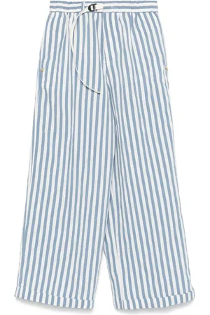 White Sand Pantaloni a righe