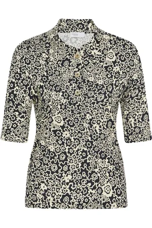 ROSETTA GETTY Polo a fiori