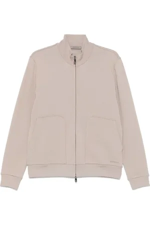 corneliani Felpa con zip a doppio cursore
