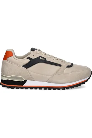 HUGO BOSS Sneakers Parkour con inserti in pelle scamosciata