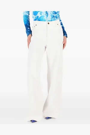 Roberto Cavalli Pantaloni con fantasia jacquard