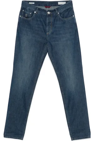 Brunello Cucinelli Jeans con ricamo