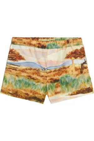 Roberto Cavalli Shorts Safari con stampa