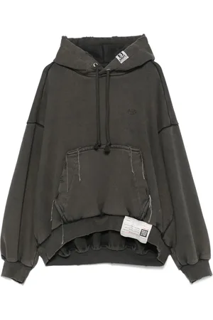 Maison Mihara Yasuhiro Felpa Amateur Sewn Like con cappuccio