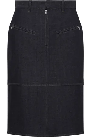Jil Sander Gonna a matita denim