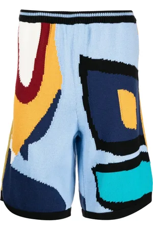 Bethany Williams Bermuda con stampa astratta