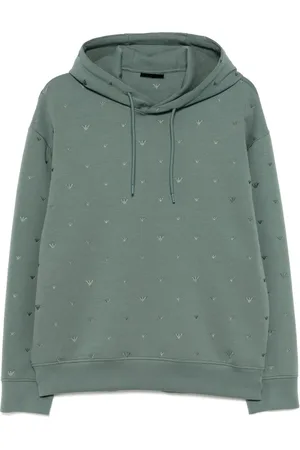 Emporio Armani Felpa con ricamo logo