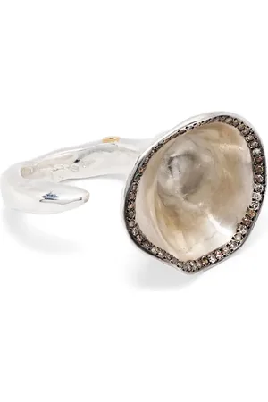 ROSA MARIA Anello Saxo in sterling con diamanti