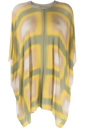 Rick Owens Top Minerva con stampa