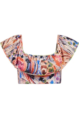 Marie Oliver Top da bagno Emily con ruches