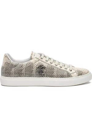 Roberto Cavalli Sneakers con effetto serpente