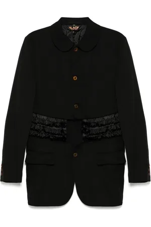 Comme des Garçons Giacca-camicia con ruches
