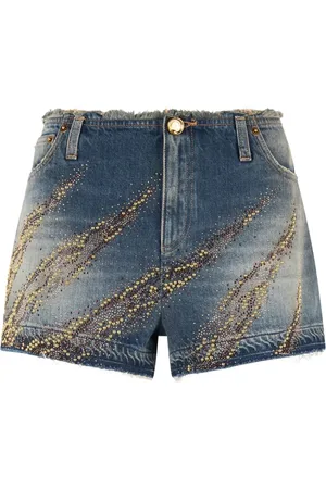 Roberto Cavalli Shorts con stampa zebra