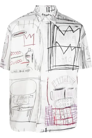 Etudes Camicia a maniche corte Etudes x Jean-Michel Basquiat