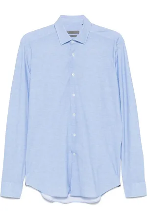 corneliani Camicia con colletto alla francese