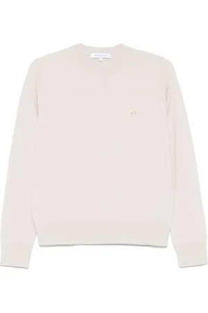 Maison Kitsuné Maglione con applicazione Baby Fox