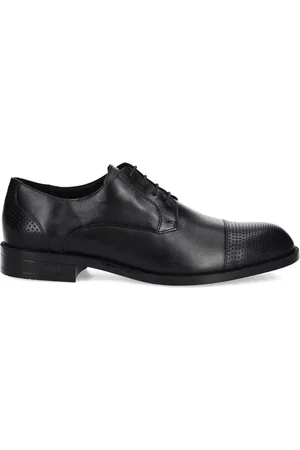 HUGO BOSS Oxford con punta traforata