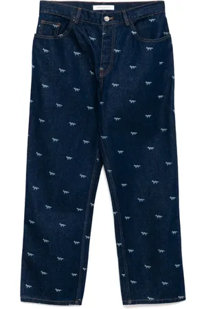 Maison Kitsuné Jeans taglio comodo