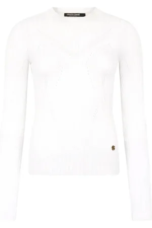 Roberto Cavalli Maglione a coste