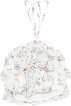 MISS GRANT Top a fiori