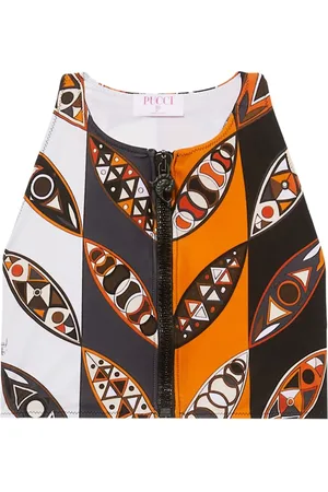 Puccini Top bikini con stampa