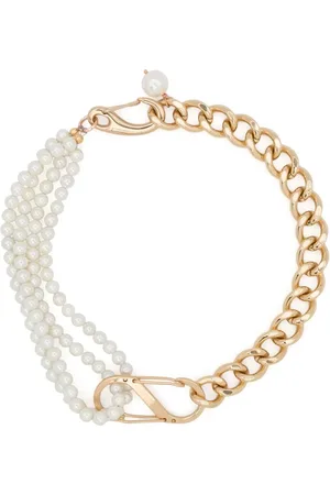 Atu Body Couture X Shir Fine Jewellery Collana a catena con dettagli in madreperla