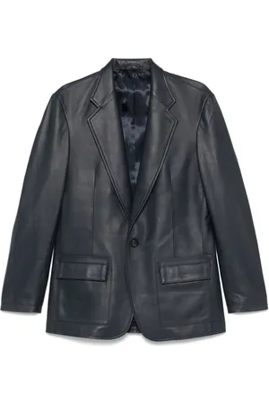 Carter Young Blazer in pelle
