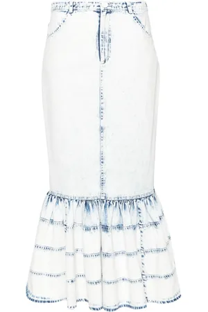 HUISHAN ZHANG Gonna Noelani midi denim