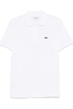Lacoste Polo in cotone con ricamo logo