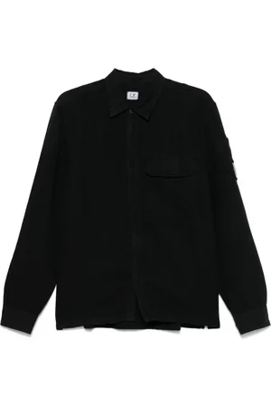 C.P. Company Camicia con applicazione lente