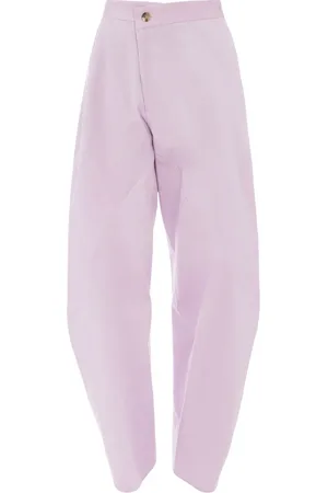 J.W.Anderson Pantaloni affusolati con chiusura decentrata