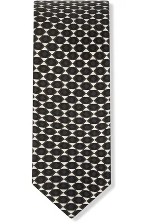Dolce & Gabbana Cravatta con stampa geometrica