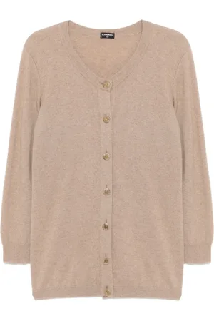 CHANEL Cardigan con scollo a V 1990-2000