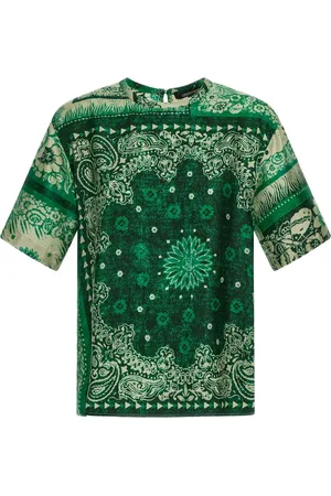Roberto Cavalli T-shirt con stampa bandana