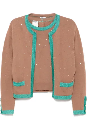CHANEL Twin-set top e cardigan 1996