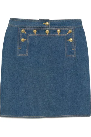 CHANEL Gonna denim 1990-2000