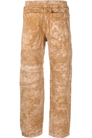 RANRA Pantaloni Oss effetto schiarito