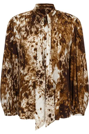 Roberto Cavalli Camicia con stampa Appaloosa