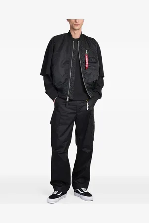 Alpha Industries Bomber con logo