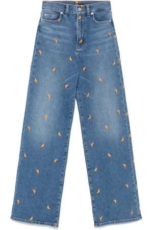 Maje Jeans con ricamo