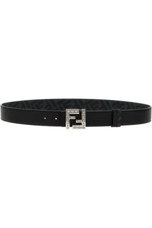 Fendi Cintura reversibile Squared FF