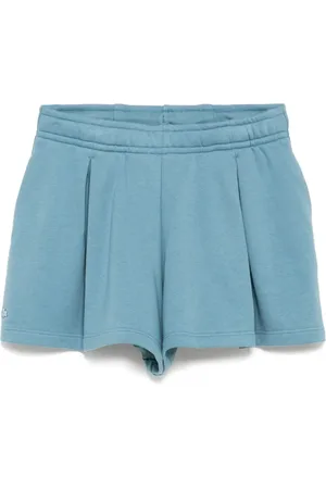 Lacoste Shorts con pieghe in pile