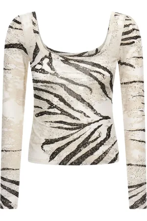 Roberto Cavalli T-shirt zebrata