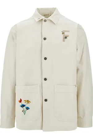 Foret Giacca-camicia Rowan con ricamo