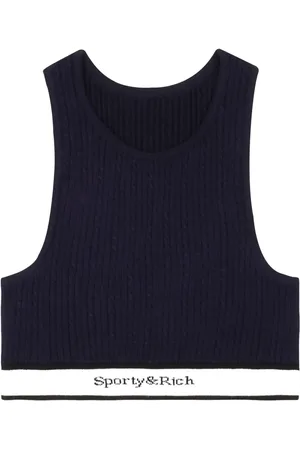 Sporty & Rich Gilet in maglia