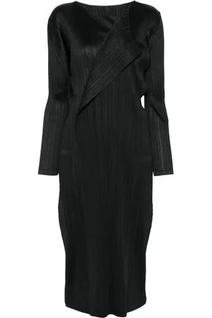 PLEATS PLEASE ISSEY MIYAKE Abito Light Wave midi