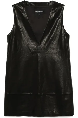 Cynthia Rowley Abito Downtown in pelle