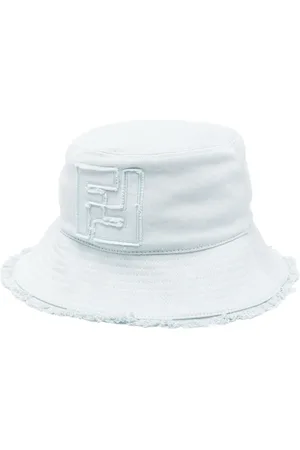 Fendi Cappello bucket con applicazione FF